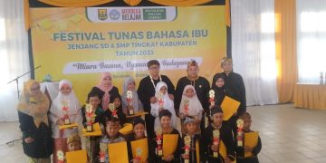 Bupati Sukabumi Tutup Festival Tunas Bahasa Ibu 2023
