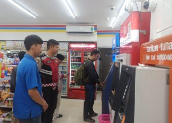 Pantau dan Cek Mesin ATM Rutin Dilaksanakan Patroli Samapta