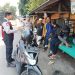 Sambangi Ojeg Pangkalan, Unit Patroli Polsek Lembursitu Beri Himbauan Kamtibmas