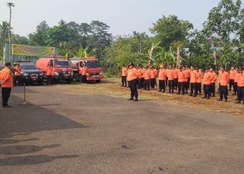 BPBD Kab.Sukabumi Gelar Apel Kesiapsiagaan Bencana Hidrometeorologi