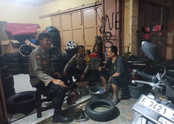 Polisi Di Kota Sukabumi Wujudkan Situasi Kamtibmas Yang Aman di Malam Hari