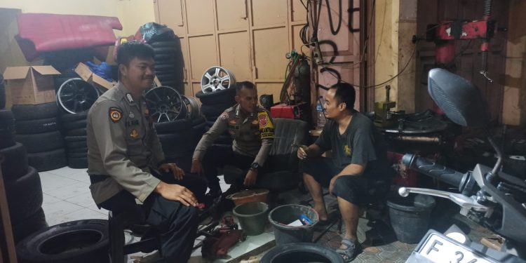 Polisi Di Kota Sukabumi Wujudkan Situasi Kamtibmas Yang Aman di Malam Hari