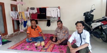 Sambangi Warga, Polisi di Kota Sukabumi Sampaikan Imbauan Kamtibmas