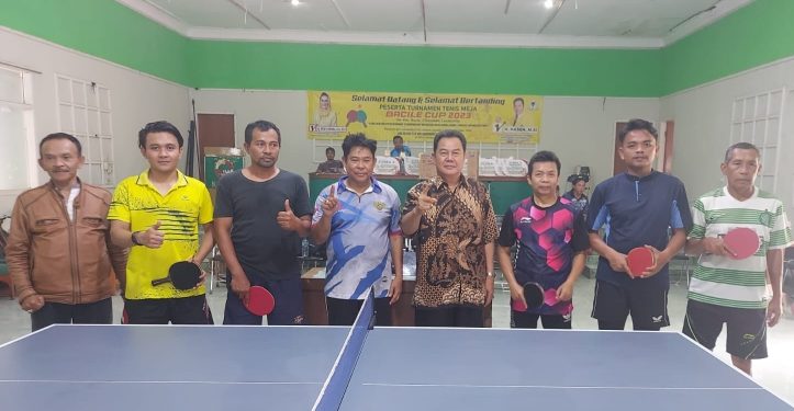 Caleg DPRD Kota Sukabumi H.Hasen M.Si Gelar Penutupan Turnamen Tenis Meja Bacile Cup Tahun 2023