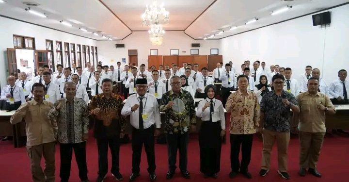 71 Kades Terpilih Ikuti Pembinaan, Ini Yang Disampaikan Bupati Sukabumi dan Kepala DPMD
