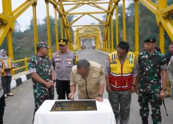 Resmikan Jembatan eMHa, Ini Kata Bupati Sukabumi