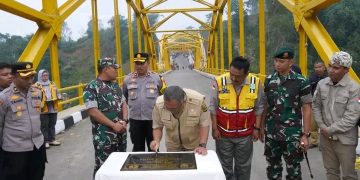 Resmikan Jembatan eMHa, Ini Kata Bupati Sukabumi