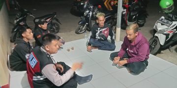 Personel Polsek Lembursitu Lakukan Patroli Harkamtibmas, Cegah Gangguan Kamtibmas Agar Tetap Aman dan Kondusif