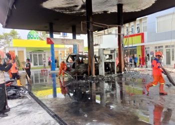 SPBU Lingsel Kota Sukabumi Kebakaran, Ini Penyebabanya