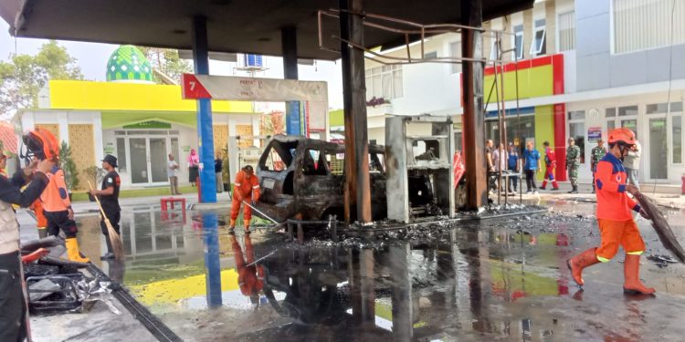 SPBU Lingsel Kota Sukabumi Kebakaran, Ini Penyebabanya