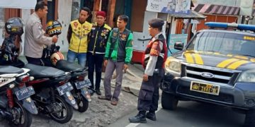 Polsek Lembursitu Polres Sukabumi Kota Sambangi Pangkalan Ojeg