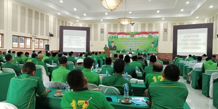 PPP Kabupaten Sukabumi Gelar Rapimcab, Target Menang Pemilu 2024