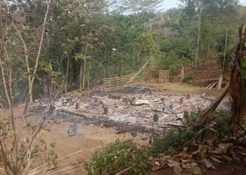 Diduga Alami Gangguan Jiwa, Seorang Anak Bakar Rumah Orang Tuanya