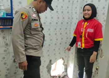 Minimarket Di Cidadap Dibobol Maling, Polisi Olah TKP