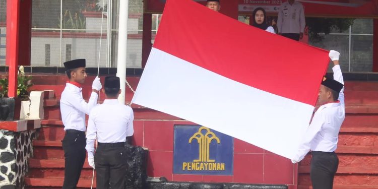 Pimpin Upacara Hari Pahlawan, InI Pesan Kalapas Warungkiara