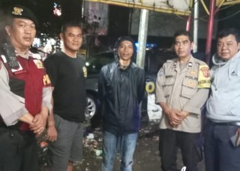 Wujudkan Situasi Kamtibmas Yang Aman Dan Kondusif,Patroli Strong Point di Malam Hari
