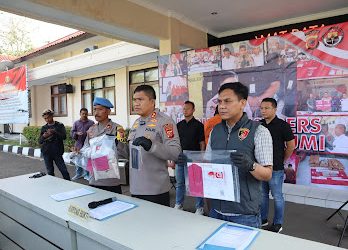 Sempat viral, kurang dari 24 jam, Ayah Tega Lakukan Kekerasan Terhadap Anak kandung ditangkap polisi