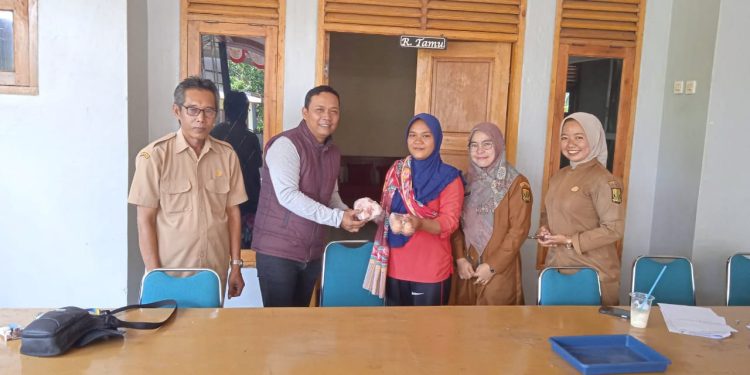 Tekan Angka Stunting, Pemdes Damarraja Berikan PMT kepada 63 Penerima Manfaat