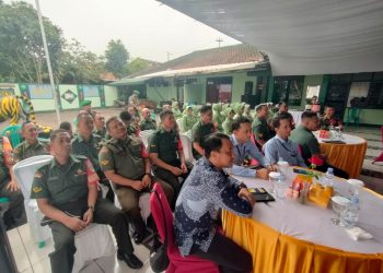 Kunker Ke Koramil 0607-11/Cibadak, Dandim 0607/Kota Sukabumi Sampaikan Arahan Bagi Anggota Babinsa