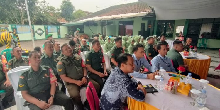 Kunker Ke Koramil 0607-11/Cibadak, Dandim 0607/Kota Sukabumi Sampaikan Arahan Bagi Anggota Babinsa