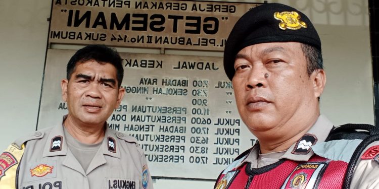 Berikan Rasa Aman, Polisi Rutin setiap Minggu Lakukan Pengamanan Gereja