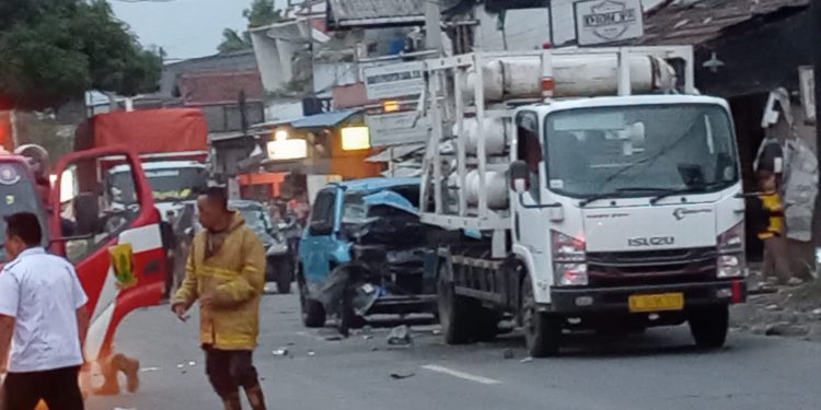 Truk Bermuatan Gas CNG Meledak Di Cibadak, Korban Jiwa Berjatuhan