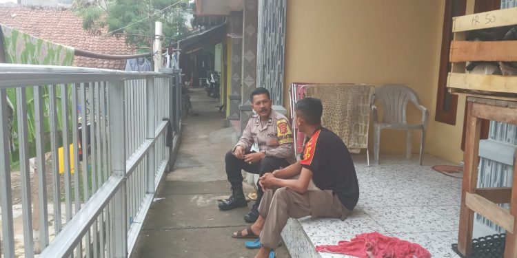 Lewat Sambang Bhabinkamtibmas Ajak Warga Wujudkan Kamtibmas Kondusif