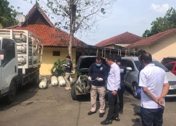 Selidiki Tragedi Ledakan Tabung Gas di Cibadak, Polres Sukabumi Terjunkan Puslabfor