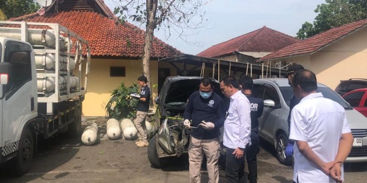 Selidiki Tragedi Ledakan Tabung Gas di Cibadak, Polres Sukabumi Terjunkan Puslabfor