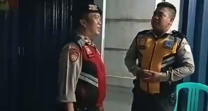 PS Kanit Samapta Polsek Lembursitu Patroli Dialogis Dengan Petugas Satpam, BRI