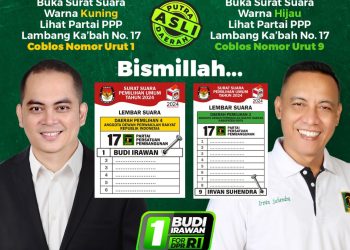 Survei Caleg DPR RI Besutan PPP Dapil 4 Kokab Sukabumi, H. Budi Irawan dan DPRD Kabupaten Dapil 3 Irvan Suhendra Mengalir Banjir Dukungan