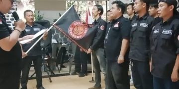 Budi Zaboer Lantik Ketua dan Pengurus DPC Gasak 46 SC Kec. Kebonpedes, Ini Pesan Beliau