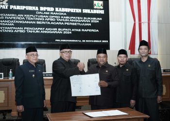 DPRD Kab. Sukabumi Gelar Rapat Paripurna ke-29 Tahun 2023, Ini Yang Sampaikan