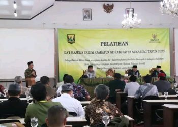 Pemkab Sukabumi Bersama Baznas Gelar Pelatihan Da’i Majelis Taklim Aparatur Kabupaten Sukabumi