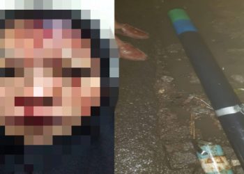 Karyawan Mixue Alami Kecelakaan di Cikembar, Akibat Tiang Internet Yang Ambruk Kejalan