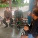 Bentuk Sinergitas TNI – Polri, Bhabinkamtibmas Bersama Babinsa Melaksanakan Sambang Warga Binaan