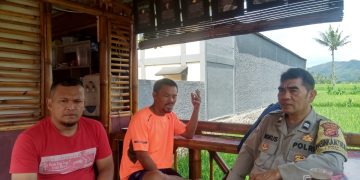 Lewat Sambang Bhabinkamtibmas Ajak Warga Wujudkan Kamtibmas Kondusif