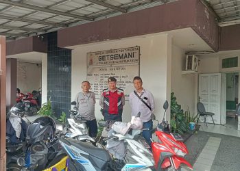 Polisi Rutin Pam Gereja Minggu Kasih Setiap Hari Minggu