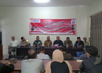 Panwaslu Nyalindung Hari Ini Resmi Menggelar Publikasi Dan Dokumentasi Tahapan Logistik