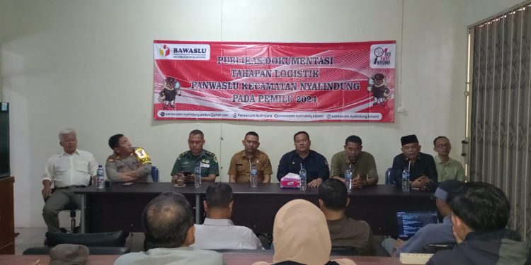 Panwaslu Nyalindung Hari Ini Resmi Menggelar Publikasi Dan Dokumentasi Tahapan Logistik