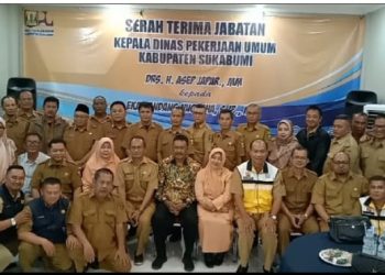 Sertijab Kadis PU Kab. Sukabumi, Asep Japar Menitipkan Hal Ini Kepada Eka Nandang Nugraha