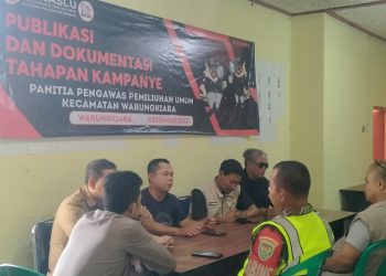 Ketua Panwaslu Gelar Rapat Pendistribusian Logistik Pemilu 2024