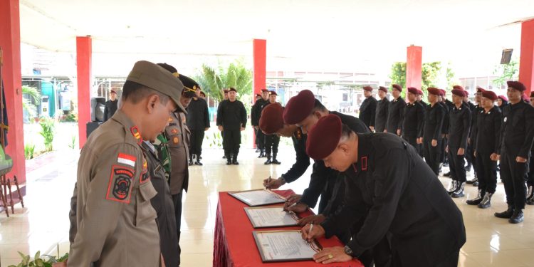 Jelang Nataru Dan Pemilu 2024 UPT SUCI RAYA Menggelar APEL SIAGA sekaligus Ikrar Netralitas Pegawai