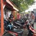 Sambangi Pangkalan Ojek, Patroli Unit Samapta Ingatkan Kelengkapan Dalam Berkendara Ranmor