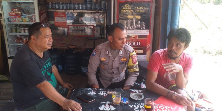 Bhabinkamtibmas Polsek Lembursitu Sambangi Warga Binaannya