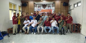 Panwascam Cibadak Menggelar Rapat Koordinasi Tahapan Pemilu