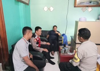 Lewat Sambang Bhabinkamtibmas Ajak Warga Wujudkan Kamtibmas Kondusif