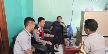 Lewat Sambang Bhabinkamtibmas Ajak Warga Wujudkan Kamtibmas Kondusif