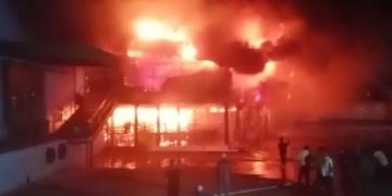 Pabrik Garment Di Cicurug Terbakar