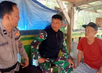 Perkuat Sinergitas TNI-Polri, Bhabinkamtibmas Bersama Babinsa Sambangi Warga Binaan